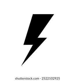Attractive and cool black and white flat icon