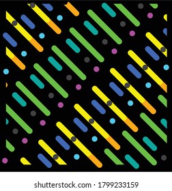 attractive design for bed sheets pillow mobile cover printing (Black)