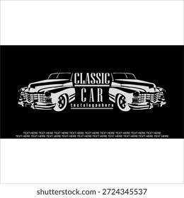 Attraktives Design des alten Auto-Logos mit Unterscheidungsmerkmal