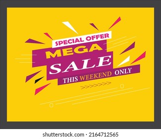 Attractive Discount Offer Post Design