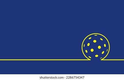 Attractive editable vector pickleball background design great for your design resources print and others	