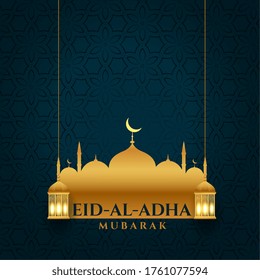 attractive eid al adha bakrid festival background
