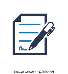 Attractive and Faithfully Designed Business Document Icon
