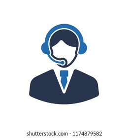 Attractive and Faithfully Designed  Customer Support Icon