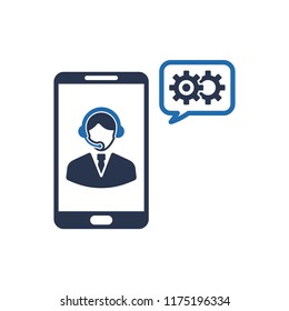 Attractive and Faithfully Designed  Technical Assistant Icon