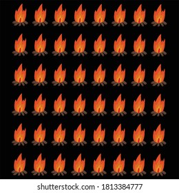 Attractive fire designs and logos