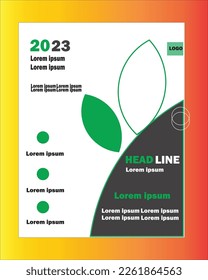 Atractivo diseño de volante, diseño de Nice Flyer.
