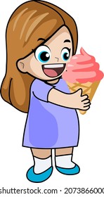 Attractive  girl vector , This image can use for icon , sign ,symbol and wall paper.