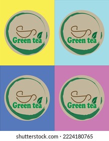 Attractive good tea logo design