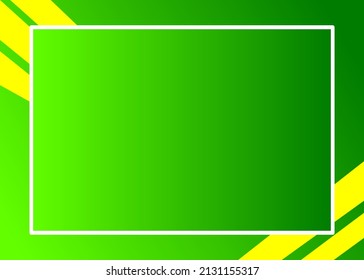 Attractive Green And Yellow Background Design. Perfect For Banners, Backgrounds, Wallpapers, Digital Bulletin Boards