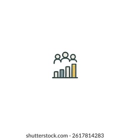 Attractive Hand Drawn Doodle Business Infographic Elements Vector Illustration	
