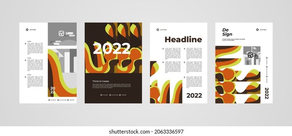 Attractive layout template design, background for your project like flyer, brochure, banner, media post advertising, company profile and more. Design isolated and editable vector eps.