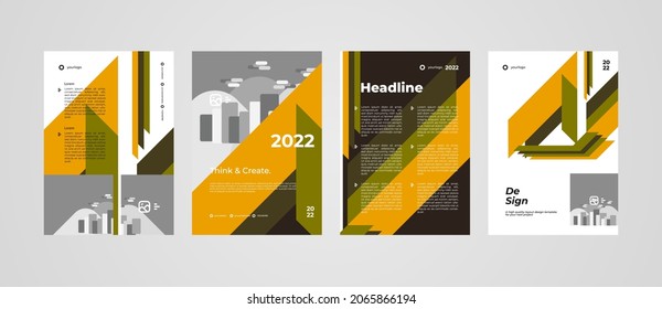 Attractive layout template design, background for your project like flyer, brochure, banner, media post advertising, company profile and more. Design isolated and editable vector eps.