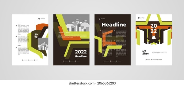 Attractive layout template design, background for your project like flyer, brochure, banner, media post advertising, company profile and more. Design isolated and editable vector eps.