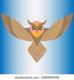 Attractive logo design of a bird