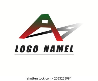 Atractiva una ilustración vectorial de logotipo