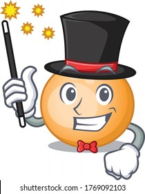 An attractive Magician of staphylocuccus aureus cartoon design