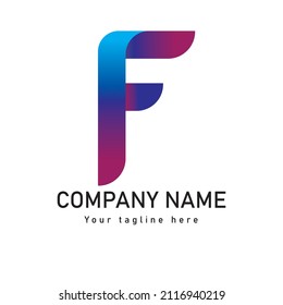 Attractive Modern F Letter Logo Business Stock Vector (Royalty Free ...