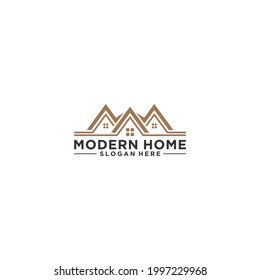 attractive and modern logos for real estate, construction, property companies, in white background