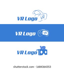 Attractive Modern VR Logo Design