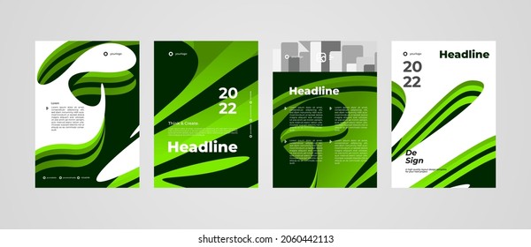 Attractive nature abstract design, for your project like poster, leaflet, brochure, cover, and company profile. Design isolated and editable vector EPS.