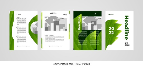 Attractive nature abstract design, for your project like poster, leaflet, brochure, cover, and company profile. Design isolated and editable vector EPS.