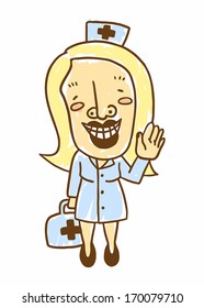 attractive nurse