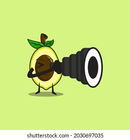 La atractiva ilustración de pera es perfecta para presentaciones, anuncios, emoticonos, etc.