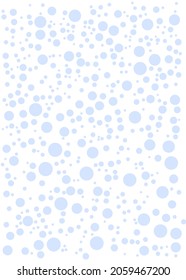 Attractive polka pattern design on white background. There are nice color combination and this wallpaper can use for party theme, art and simple concept.