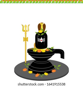 Attractive Professional Design Shiva Linga Snake Stock Vector (Royalty ...