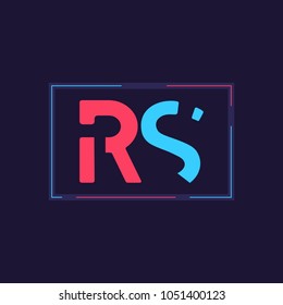 Attractive RS Logo Template