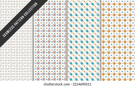Attractive Seamless Pattern Design Vector Template