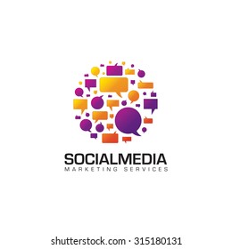 An Attractive Social Media Vector Logo Symbol. 