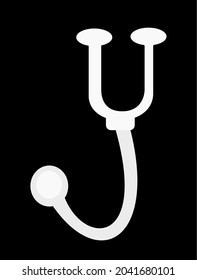 Attraktives Stethoskop, Dieses Bild kann für Symbol, Zeichen oder Symbol.