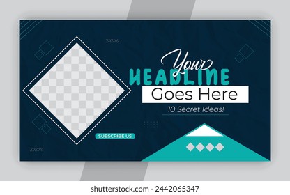 attractive thumbnail design for any kind of video