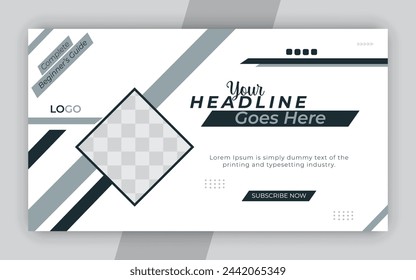 attractive thumbnail design for any kind of video