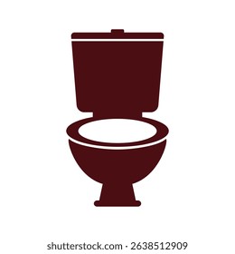 Attractive toilet icon illustration which can be used for various purposes