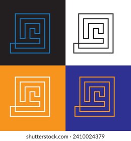 atractivo diseño de logotipo de moda