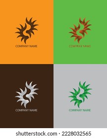 Attractive trendy company logo design