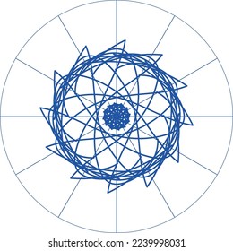 Attractive unique special creative mandala design