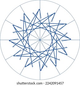 Attractive unique special creative mandala design