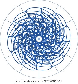 Attractive unique special creative mandala design