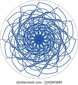 Attractive unique special creative mandala design

