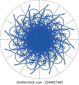 Attractive unique special creative mandala design