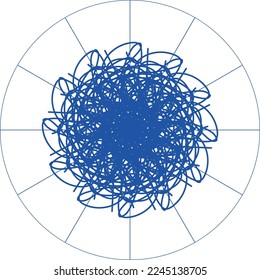 Attractive unique special creative mandala design