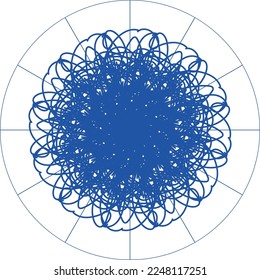 Attractive unique special creative mandala design