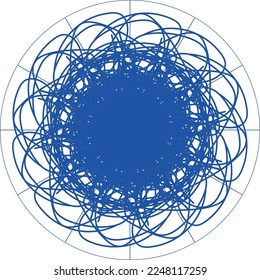 Atractivo diseño creativo especial de mandala