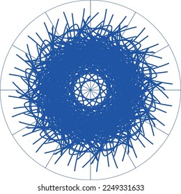 Attractive unique special creative mandala design
