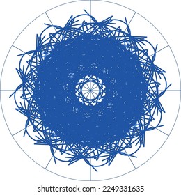Attractive unique special creative mandala design