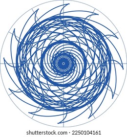 Attraktives, einzigartiges kreatives Mandala-Design